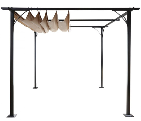 Pawilon ogrodowy 3,5 x 3,5 pergola dach ruchomy Pawilon ogrodowy 3,5 x 3,5 pergola dach ruchomy
