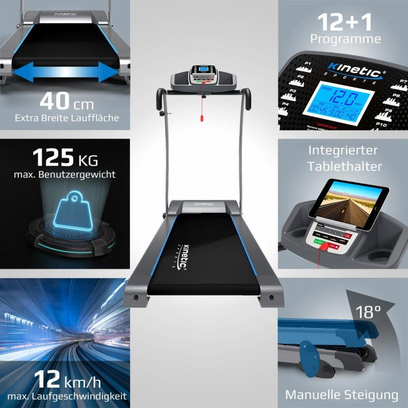 Bieżnia elektryczna Kinetic 12 km 3000 Bieżnia elektryczna Kinetic 12 km 3000