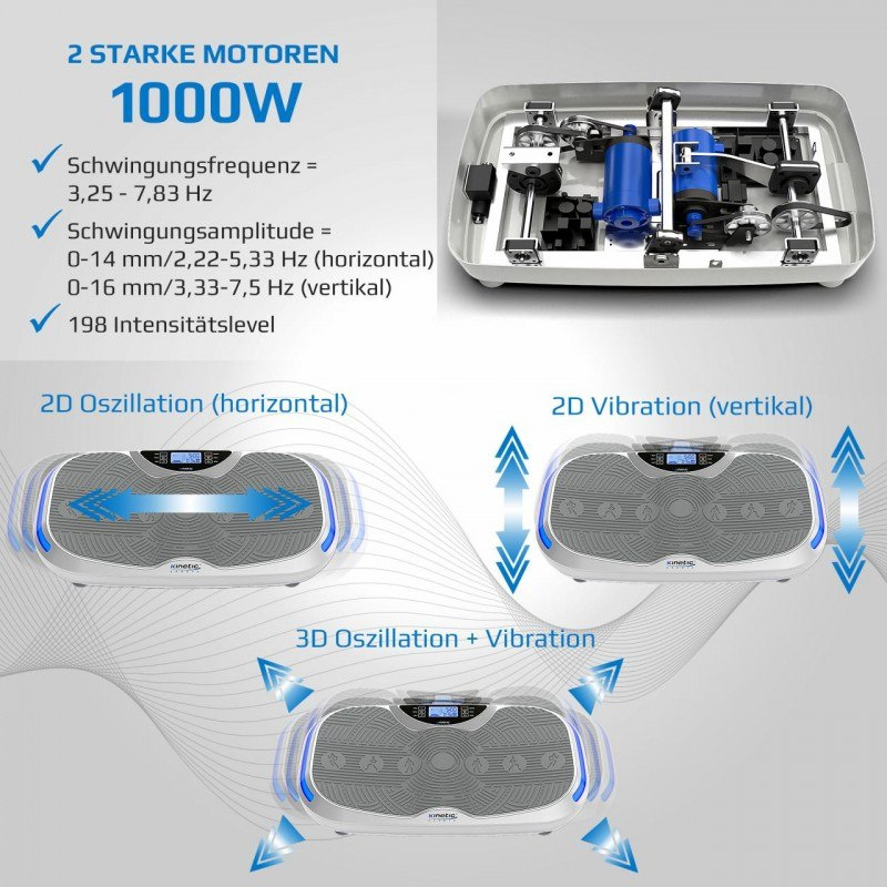 Platforma wibracyjna 2D 3D VITAL 1000