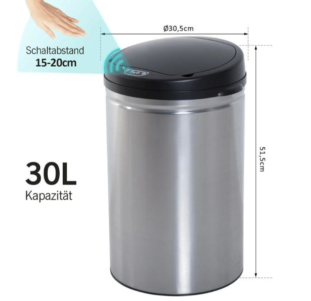 Kosz automatyczny 30 litrów Kosz automatyczny 30 litrów