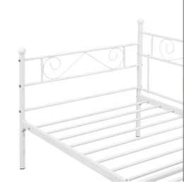 Łóżko metalowe rama 90 x 200 cm