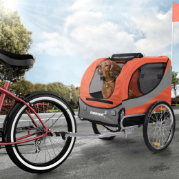 Przyczepka rowerowa transportowa dla psa