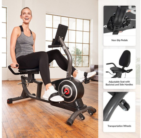 Rower treningowy poziomy Sportplus 9500 Rower treningowy poziomy Sportplus 9500