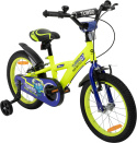 Rower dla dziecka 16" z kółkmi kolory