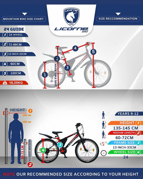 Rower górski MTB 24 BIKE GUIDE Rower górski MTB 24 BIKE GUIDE