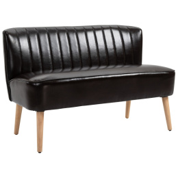 Sofa kanapa 2 osobowa ECO BLACK