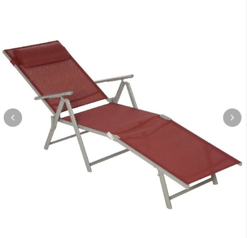 Leżak ogrodowy plażowy składany Leżak ogrodowy plażowy składany