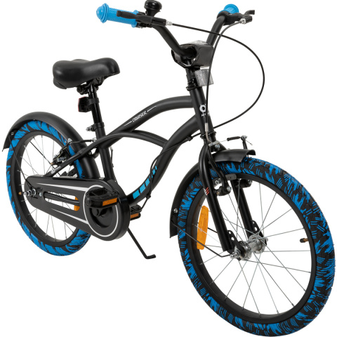Rower dla dziecka BEACH Cruiser 18 cali CZARNY Rower dla dziecka BEACH Cruiser 18 cali CZARNY