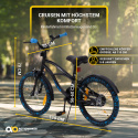 Rower dla dziecka BEACH Cruiser 18 cali CZARNY