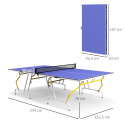Stół do tenisa stołowego Tenis stołowy Składany ping pong