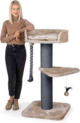 Drapak dla kota na drzewku 120 cm GRUBY SIZAL
