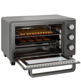 Piekarnik mini 21 l 1400 W 60-minutowy timer mały piekarnik z regulacją temperatury