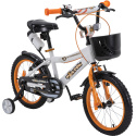 Rower dziecięcy + kółka 16" kolory