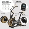Rower treningowy powietrzny AIR BIKE Sportplus