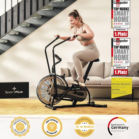 Rower treningowy powietrzny AIR BIKE Sportplus Rower treningowy powietrzny AIR BIKE Sportplus